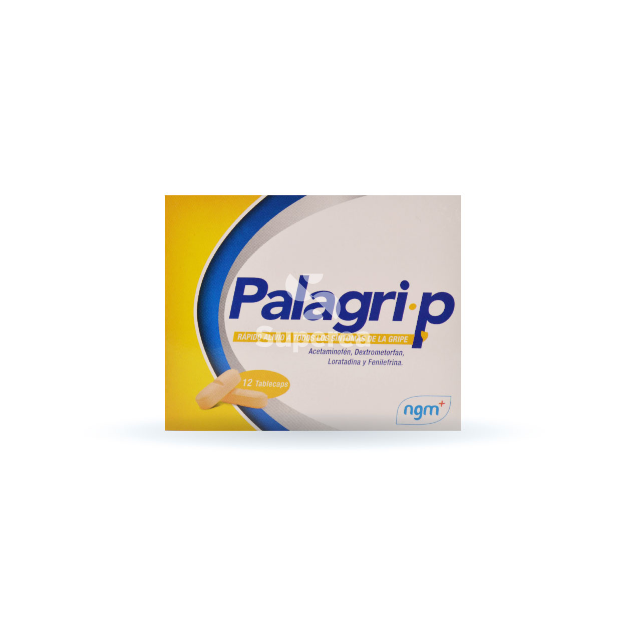 Antigripal Rápido Alivio Palagrip Caja 12 Tabletas