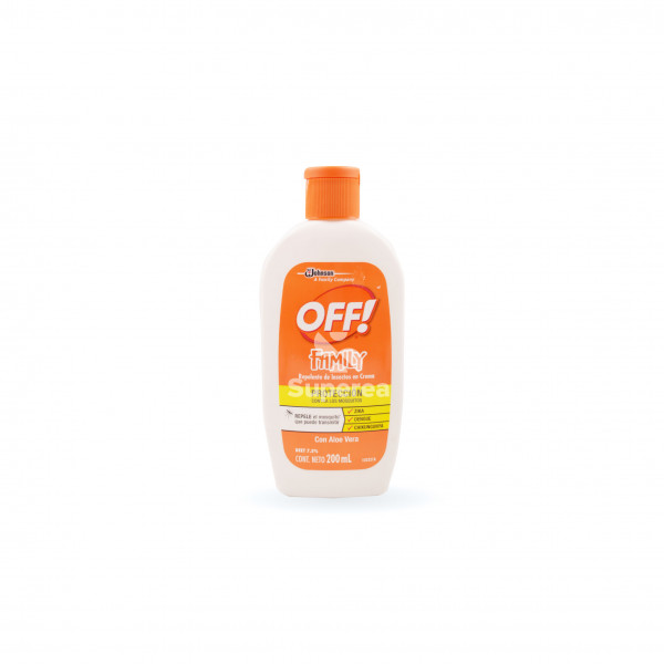 Crema Repelente de Insectos Off! Famlily Pet 200ml