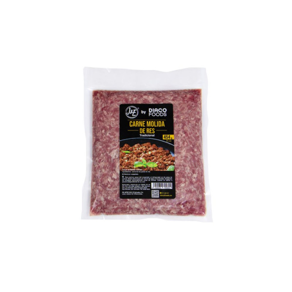 Carne Molida Tradicional J&E® Bolsa 1Lb