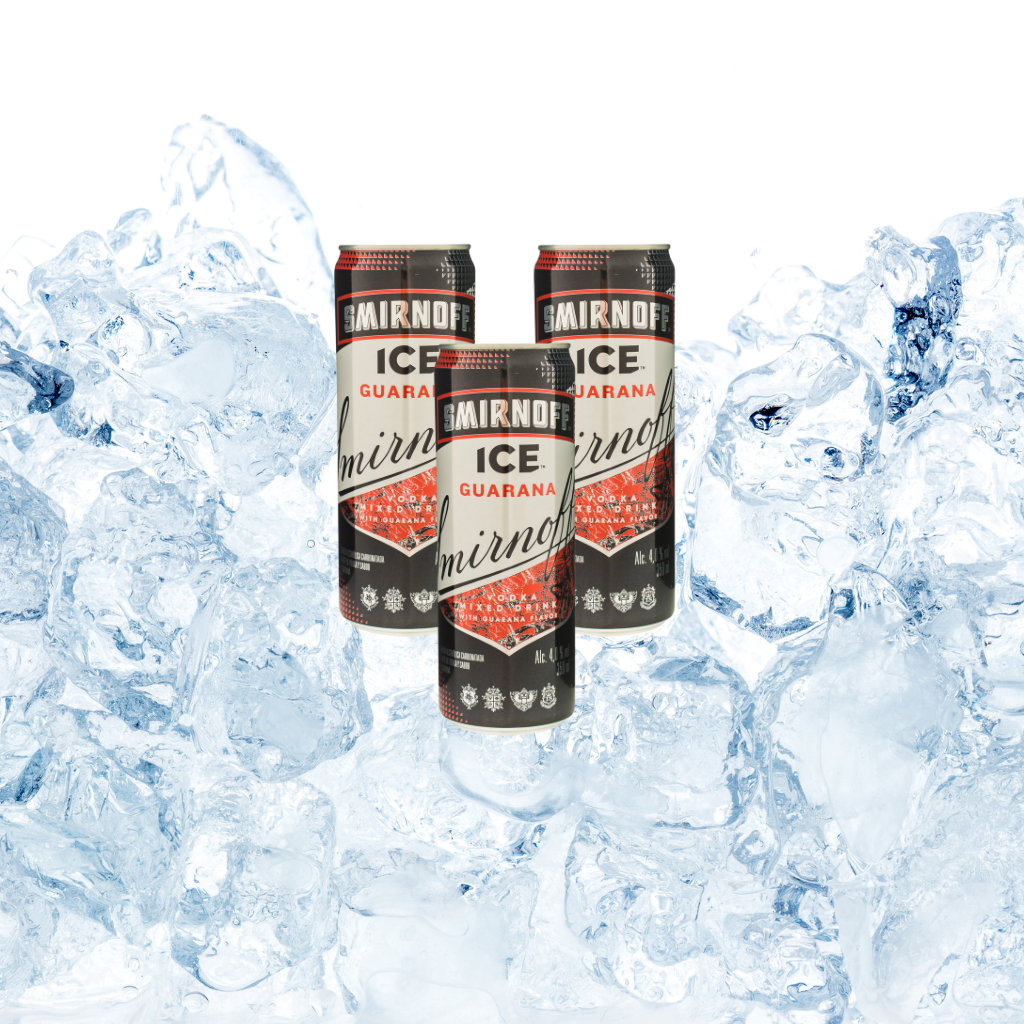 Vodka Frío Smirnoff Ice Guaraná Lata 355 ml 3Pack