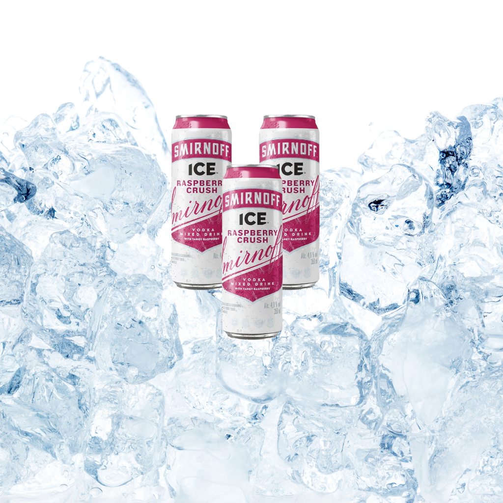 Vodka Frío Smirnoff Ice Raspberry Lata 355 ml 3Pack