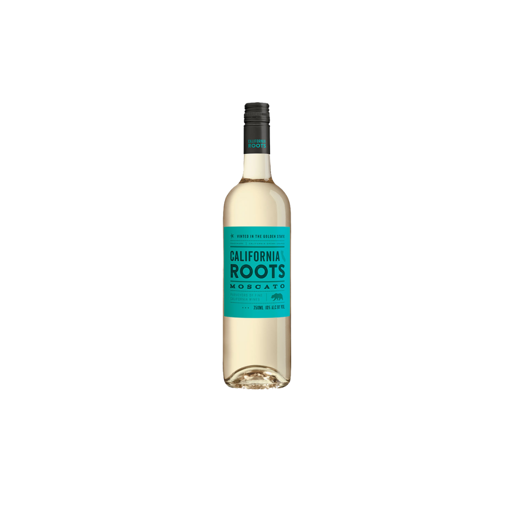 Vino Blanco Dulce California Roots Moscato Vidrio 750ml