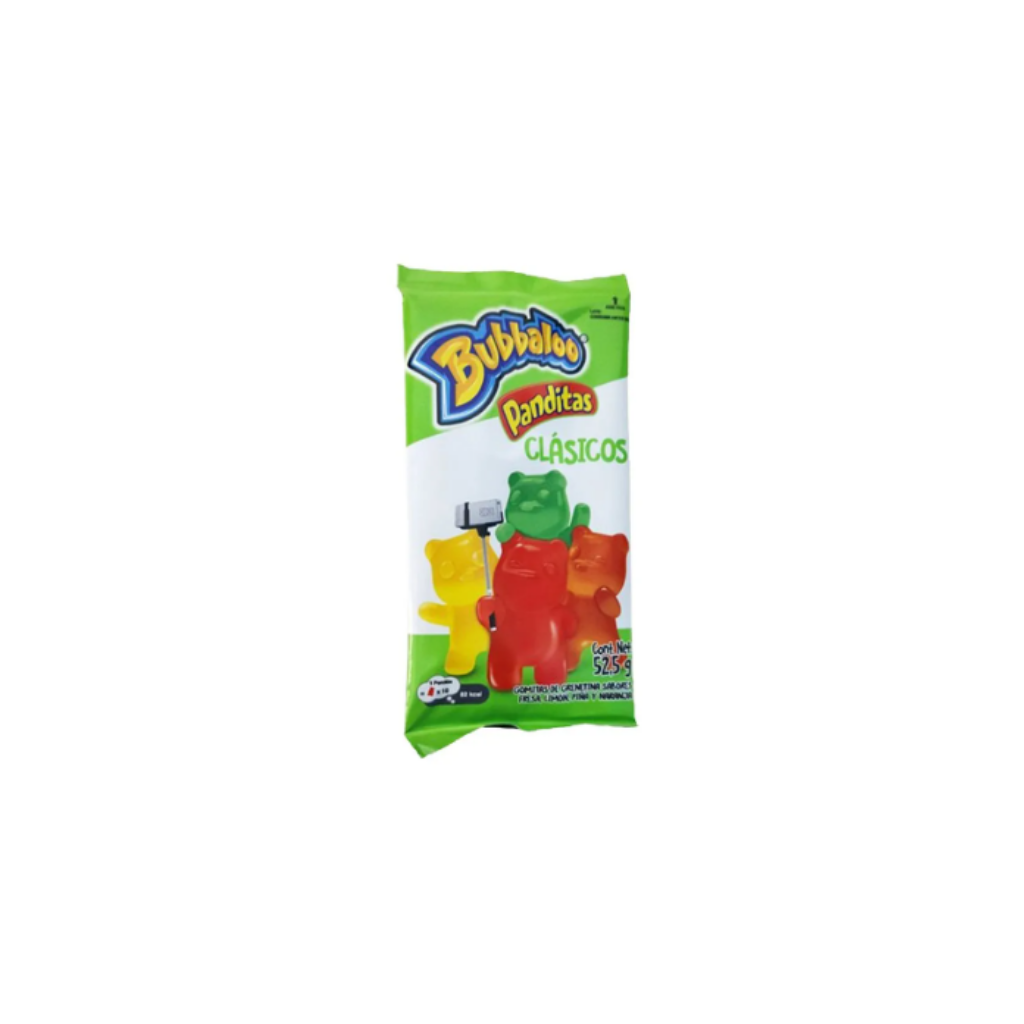 Gomitas Bubbaloo Pandita Clasico 52.5g