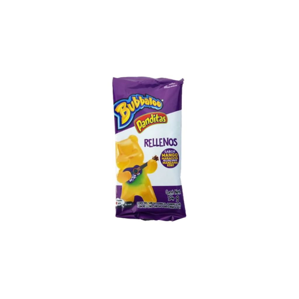 Gomitas Bubbaloo Pandita Relleno 54g