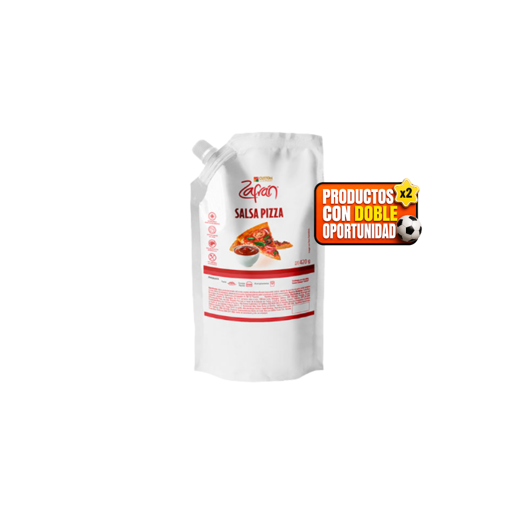 Salsa Para Pizza Zafrán Doypack 420g